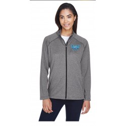 Okotos Ford Lincoln Devon & Jones Ladies' Stretch Tech-Shell® Compass Full-Zip